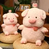 Animaux en peluche en peluche 25/35 / 45 cm Belle animal en peluche Jouet rose Pig Doll Softie Poll for Kids Gifts R230810