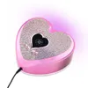 Nail Dryers 96W Nail Lamp with Rhinestone Nail Gel Dryer Pedicure Machine LED light for Nails Heart Shape Nail UV LED Lamp 230810