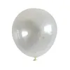 Decorazione 30 pezzi Decorazione di nozze Palloncini bianchi opachi Decorazione di compleanno Bambini Balony Wedding Shower Ballons Blanc Bridal Shower