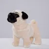 Stuffed Plush Animals Soft Cute Plush Toy Dog Pug Animal Stuffed Doll Pekingese Baby Birthday Gift for Kid Girls