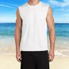 Mäns T -skjortor höga för män unisex skjorta fashionabla vår/sommar avslappnad kortärmad rund halsgradient topp