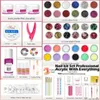 Complete Acryl Nail Art Kit - 36 kleuren, vloeistof, glitter, bestand, Franse tips Meer - perfect voor professionals van beginners!