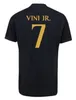NOWOŚĆ 23 24 24 fanów Wersja gracz piłkarska Rodrgo Bellingham 2023 2024 Vini Jr Football Shirt Camiseta de futbol Men Kit Kit Kit Kamen Mundic Modric Real Madrids