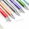 en gros nouveau métal ballpoint stylos à balle ball bron-stylo signature Business Pen Office School Student Papery Gift 13 couleurs personnalisable dbc