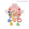 Pull Toys Montessori Baby Toys Silicone Pull Rope Activity 1-3 Years Preschool Sensor Toys Car Skills Game Development Education Toys Z230814