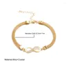Anklets Women's Rhinestone Infinity Bracelet Jewelry 8 Number Pendant Charm Blange Couple Bracelets For Lover Friend