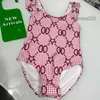 Designer Brand Hot Swimsuit Kids قطعة واحدة من ملابس السباحة Baby Girls Bikini Toddler Children Summer Beach Pool Pool Sport Suits Infants K E829#