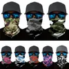 Bandanas utomhus sömlös halsduk cykling bandana buffs kamouflage nacke gaiter tube pannband fiske vandring balaclava kvinnor huvudbonad mask