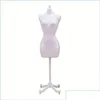 Hangers Racks weibliche Schaufensterpuppe mit Stand Decor Kleid Form FL Display Naht Modell Schmuck Drop Lieferung Brhome otqvk dhq21