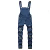 Men's Jeans Denim Straps Suspenders Pants Korean Version Jumpsuit Trend