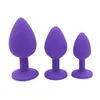 Anal Toys Silicone Plug met vibrator Massager Butt Trainer Masturbator Masturbator Volwassen Erotische gereedschappen Anus Seks voor vrouwelijke mannelijke unisex 230811