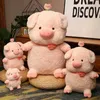 Animaux en peluche en peluche 25/35 / 45 cm Belle animal en peluche Jouet rose Pig Doll Softie Poll for Kids Gifts R230810