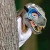 3D恐竜マスクMovable Jaw Dino Mask Opening Jaw Dinosaur Decor Mask for Halloween Party Cosplay Mask Decoration HKD230810