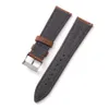 Titta på band Ankomst Crazy Horse Leather 18mm 19mm 20mm 21mm 22mm Watch Strap Retro Leather Watchband Quick Release Wristband 230810