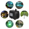 Dekoracje ogrodowe Regulowane 15 W ultra-cyt. Wodoodporna fontanna ogrodowa z przewodem zasilającym z 12 LED Light Water Pump Eu Wtyczka 230810