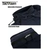 メンズジャケットTacvasen Windproof Winter Fleece Lining Hooded Jacket Waterproof SoftShell Coat Hiking Work Tactical Outwear 230810