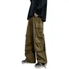 Pantalon masculin cargo pantalon hip hop streetwear habillage chic printemps confortable