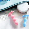 Toys anali 3pcset silicone butt plug plug e facilitare il set di perle espansibili per perle di analisi morbida 230811