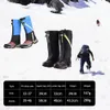 Les jambières de bras en plein air font la randonnée de la jambe de voyage Gaiter étanche des chaussures de legging de serpent grimpant camping hiver touriste neige de neige couverture 230811