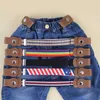 Cinture nuove bambini senza fibbia elastica cintura senza fibbia elastica cinture piccoli regolabili per i jeans