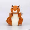 Animaux en peluche en peluche 25 cm Écureuil transfiguré jouet en peluche