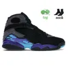 ジャンプマン8 8S Doernbecher South Beach Taxi黄色のブラックアクア大学ブルーUNCエレクトリックグリーンDMPプレーオフピンクシクルウィンターサイズのガンズモークバスケットボールシューズ