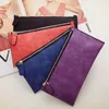 Wallets Purse Ladies Wallet Long Money Bags Simple Style Coin Leather Thin Female Card Holder Solid