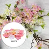 Dekorativa blommor Cherry Blossom Petals Peach 500st Artificial Mini Silk Petal For Bookmark Party Wall Decorations Carnival