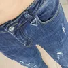 Jeans pour hommes Printemps Été Vêtements de travail Hommes Luxe Casual Mode Style coréen Vêtements Hip-Hop Jeans Slim Japonais Streetwear Mendiant Pieds Pantalon 230810