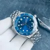 Scala digitale su anello in ceramica da 42 mm per orologio meccanico automatico maschile Nuova fibbia da 300 metri con lunghezza regolabile 8800 orologi in acciaio inossidabile Montre de Luxe