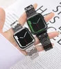 Bracelet AP en acier inoxydable pour Apple Watch Band 8 Ultra 49 mm 44 mm 45 mm 42 mm 38 mm 40 mm 41 mm Watch Band Iwatch SE 6 5