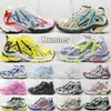 Paris Runner Sneaker For Men Women Casual Shoes Top Designer Multicolor Triple Pink Black Fluo Yellow Light Blue Beige White Outdoor Platform Sneakers Size 35-46