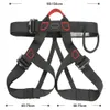 Rock Protection Outdoor Safety Belt Climb Rock Safety Harness Tree Climbing Half Body Harness For Women Men Children Ideal Gift For Rock Climber HKD230810
