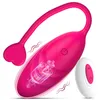 Trådlös fjärrkontroll vibrerande ägg kraftfulla sexiga leksaker för par g-spot kule vibrator klitoris stimulator kärlek vuxna leksak