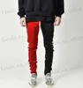 Mens Joggers High Street Casual Color Matching Sports Pants Hot Sale Hip Hop Slim Joggers Streetwear T230811