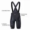 Cycling Bib Shorts RION Men Cycling Shorts Mountain Bike MTB Bib Tights Bicycle Clothing 3D Padded Pockets Reflective Medium Distance Sports Wear 230811