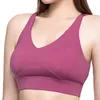 Yoga outfit kvinnor strappy sportbras korsar tillbaka sexig vadderad fitness bh gymträning löpande skörd topp andas skönhet original