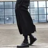 Męskie spodnie 2023 Casowe spódnice spódnice luźne szerokie nogi mężczyźni czarny mężczyzna w stylu vintage Japan Kimono Pan Streetwear Hip Hop Gothic Harem Spodni