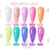 Nail Polish UR SUGAR 10Pcsset Snowflake Nail Gel Polish Kit 7ml Glass Bottle Semi Permanent Soak Off UV LED Gel Nail Art Design Manicure 230811