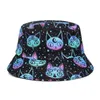 Wide Brim Hats Bucket Hats Bucket Hats Women Men Hip Hop Reversible Fisherman Caps 2023 Skull Print Summer Sunshine Outdoor Panama Female Sun Hat HKD230810