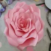 Decorative Flowers 12pcs Simulation Cardboard Giant Paper Rose Showcase Wedding Backdrops Props Flores Artificiais Para Decora O