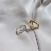 Gioielli di marca Rings di lusso classici Rings Gold Women Trendy Holiday Stars Hollow Classic Jewelry Designer Rings Men Coppia Rings di alta qualità bene