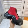 Bottes de chaussures pour hommes décontractées Triple Triple Black Royal Red Low Plateforme Designer Sneakers de créateurs