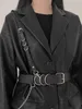 Belts Fashion Trend Women Gothic PU Leather Harness Belts Body Bondage Waist Straps Punk Rock Stylish Accessories Lady Party Belt Gift