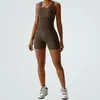 Active Set Sport Suit Women Sömlös Yoga Set Tracksuit Sportswear Jumpsuit Workout Gym Wear High-Elastic Running Clothing Fitness