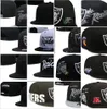 25 couleurs hommes baseball snapback chapeaux mélange couleurs sport football casquettes réglables chapeau couleur noire LAS "Vegas" plat taille unique casquettes gratuites lettre chapeau cousu Au11-03