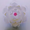 Decorative Flowers 2023 Latest White/Ivory Half Made Completed Flower Wedding Backdrop Baby Nursery Fashion Trade Show Retails Stores Deco