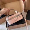 kosmetisk stam låda lunch toalettarty fåfänga väska cross body kvinnor axel pochette clutch väska lyxig designer mode äkta läder makeup mens totes tvätt hand väskor