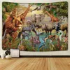 Tapestries Chrismas Decoration Animal Wall Hanging Tapestry Home Decorative Tapestry Beach Towel Yoga Mat Blanket Child Room Decor R230812