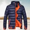 Men's Jackets Winter Warm Parka Men Autumn Waterproof Outwear Brand Slim Mens Coats Casual Windbreaker Quilted M-4XL